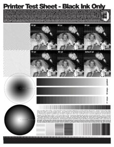 Epson SureColor SC-T3700E pro náhradu OSVITU 1 Black TestPrint